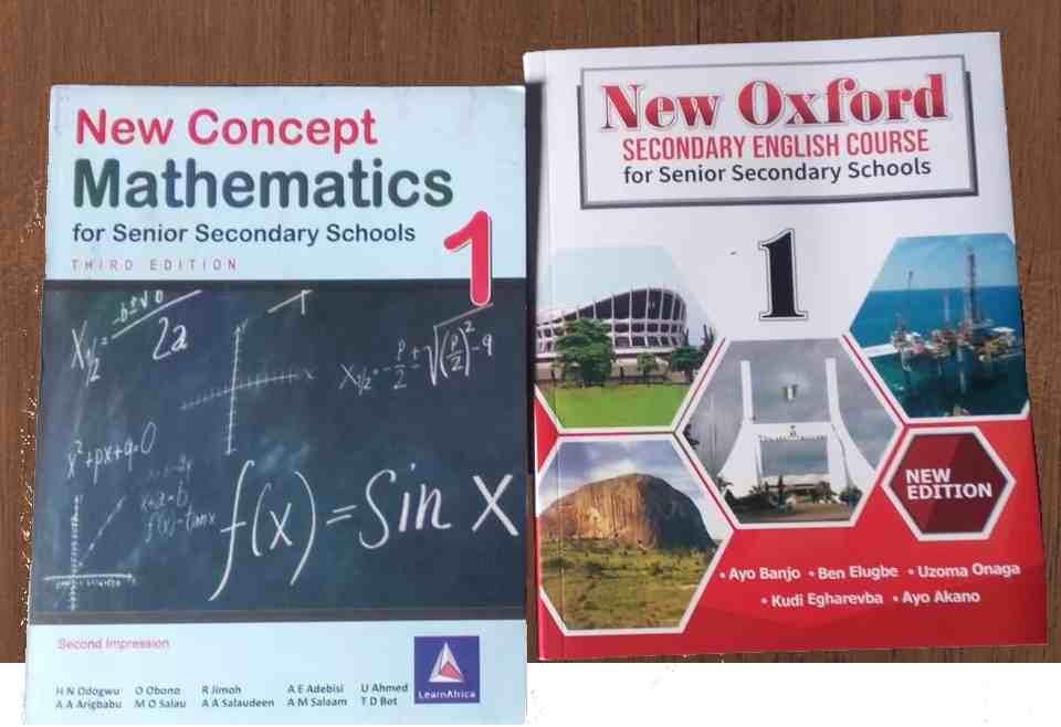 Mathematics and English Textbooks
